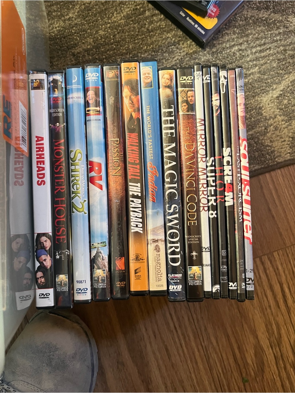 Assorted DVD Movie Collection - Mixed Brands -qty-15